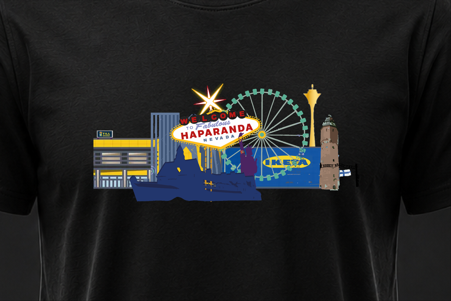 Hapa-Vegas T-shirt | RLD Printstore