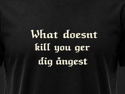 What Doesnt Kill You T-shirt | RLD Printstore